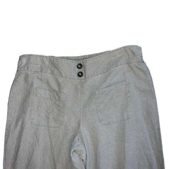CATO EST. 1946 Tan Linen Blend Pant Size Medium - Picture 3 of 7